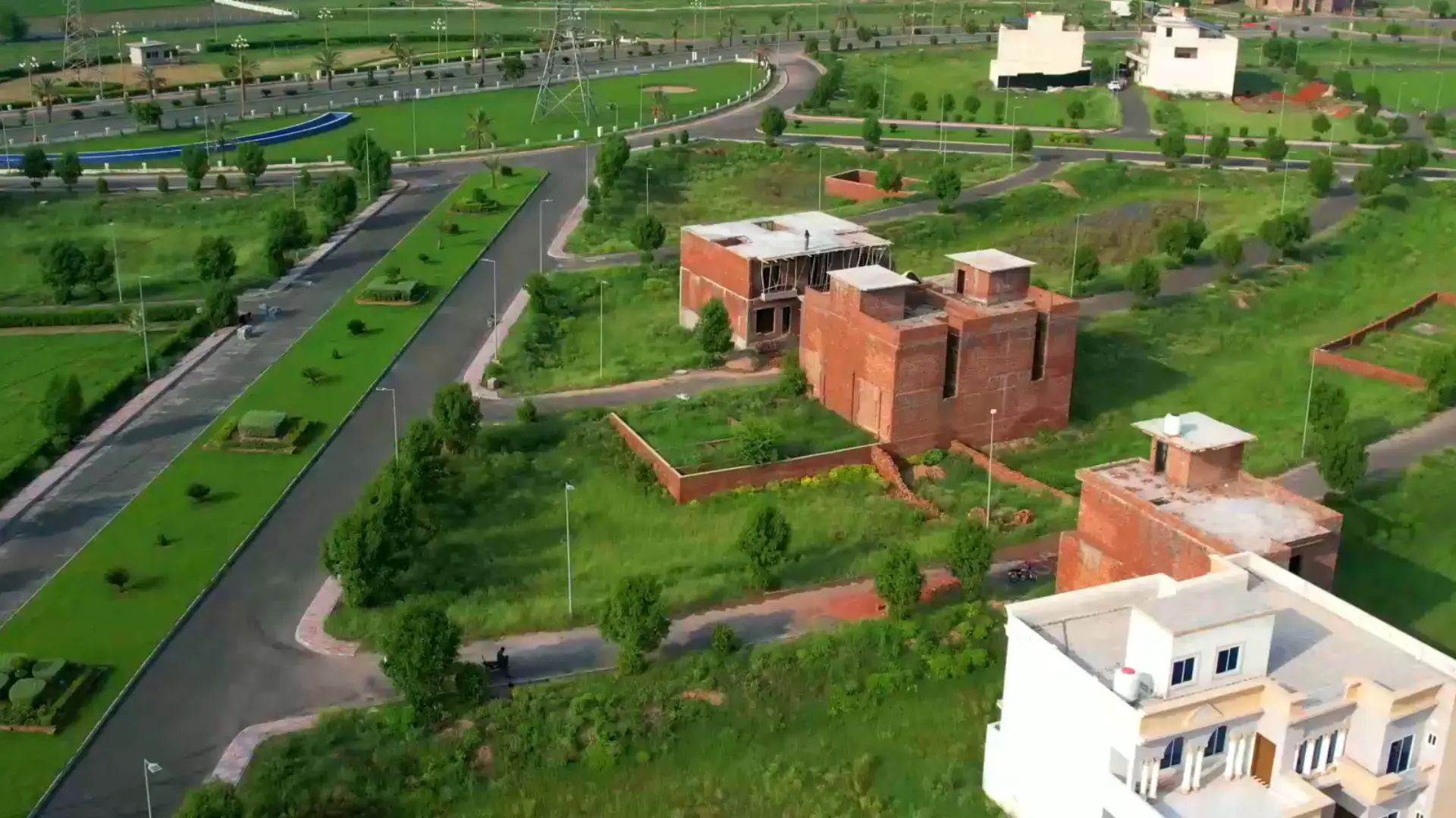 Residential Plots · Developed Block